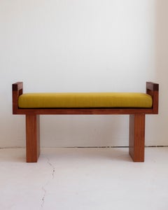 African Mahogany Bench by CFP