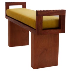African Mahogany Bench by CFP