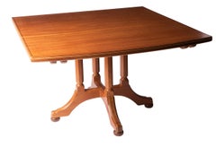 African Mahogany Dining Table and chairs by Edward Barnsley, England, circa 1956