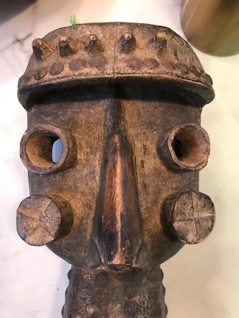 African Grebo Carved Wood Mask 2