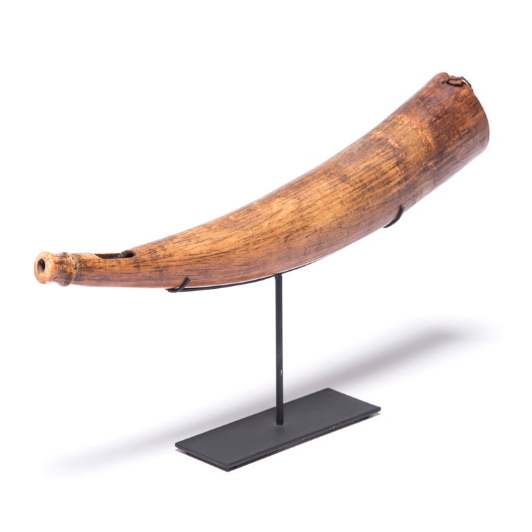 African Mbiu Horn Instrument For Sale at 1stDibs