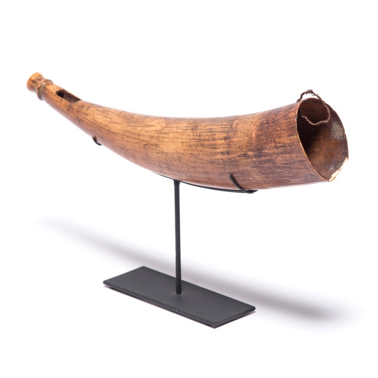 African Mbiu Horn Instrument For Sale at 1stDibs