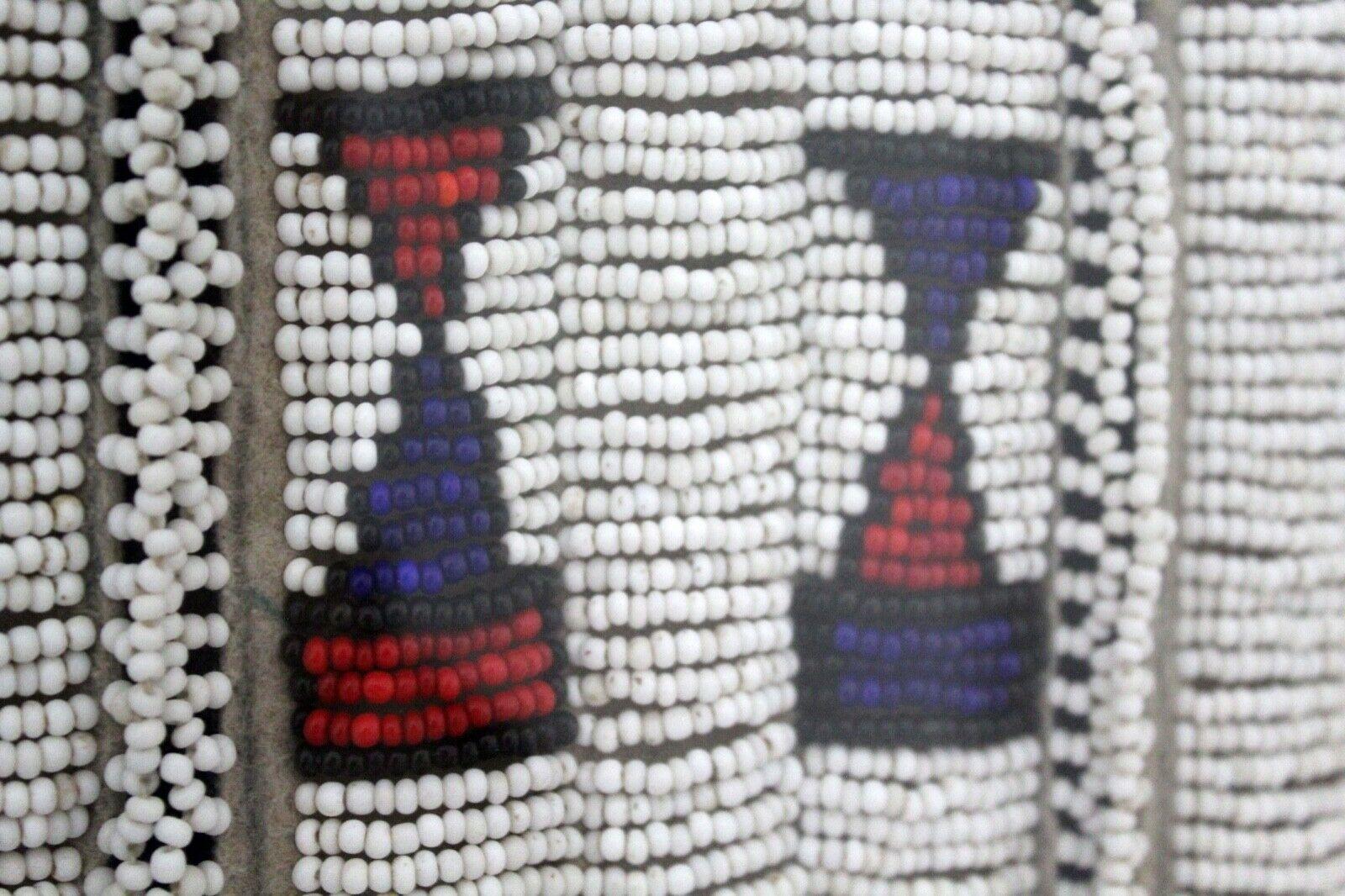 Beads African Ndebele Mapoto Beaded Apron Set of 2