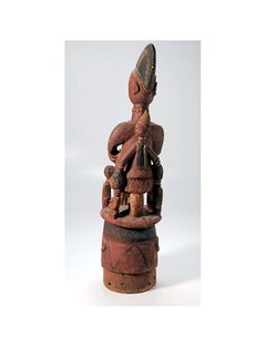 African Nigeria Epa Helmit Mask with Provenance