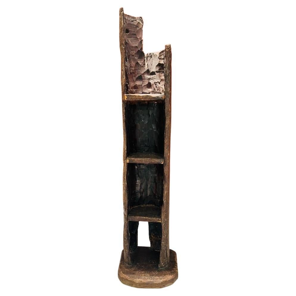African old vitrine in noble wood circa 1800