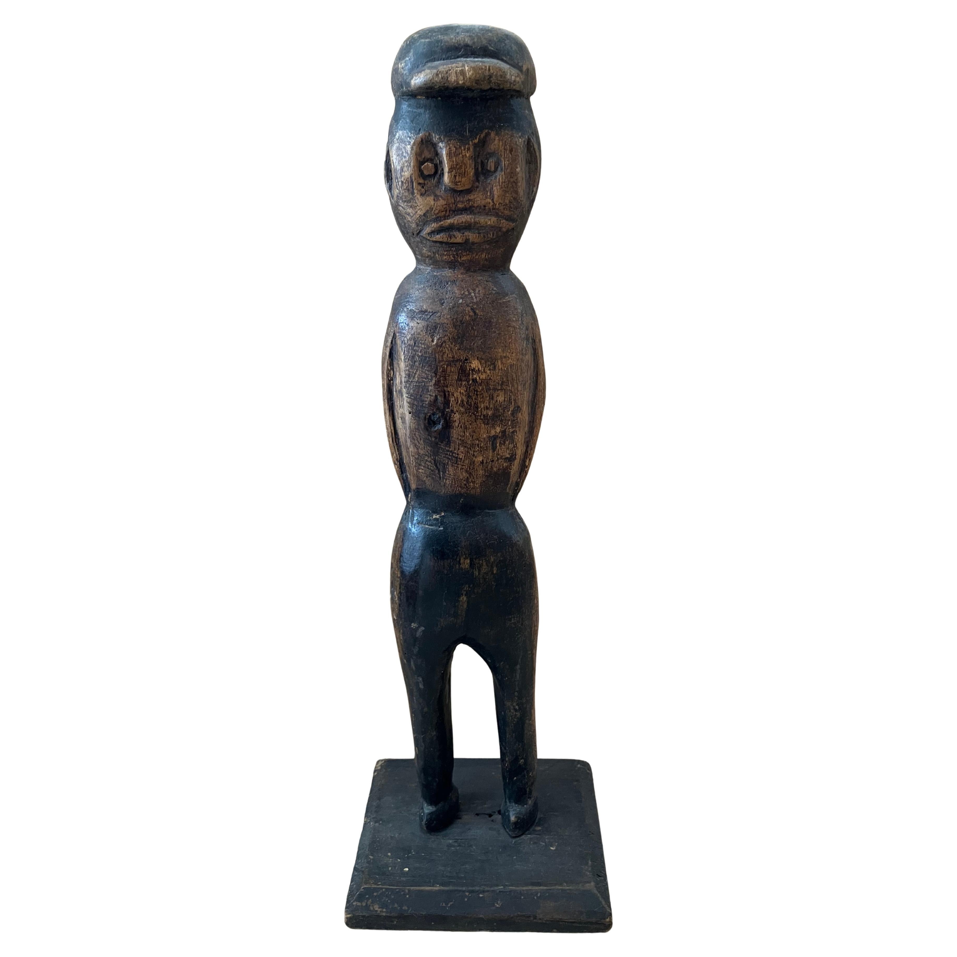 Scultura in legno africana o afroamericana in vendita
