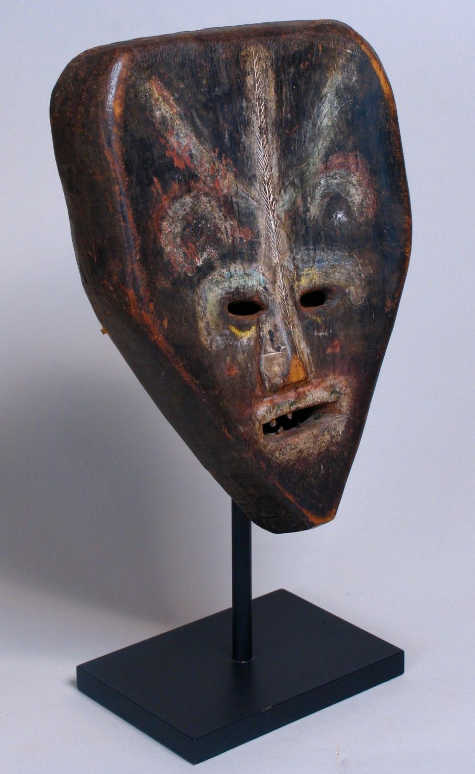 Tribal African Ritual Mask, Ubangi River Basin, 20th Century For Sale