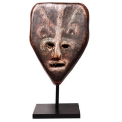 Vintage African Ritual Mask, Ubangi River Basin, 20th Century