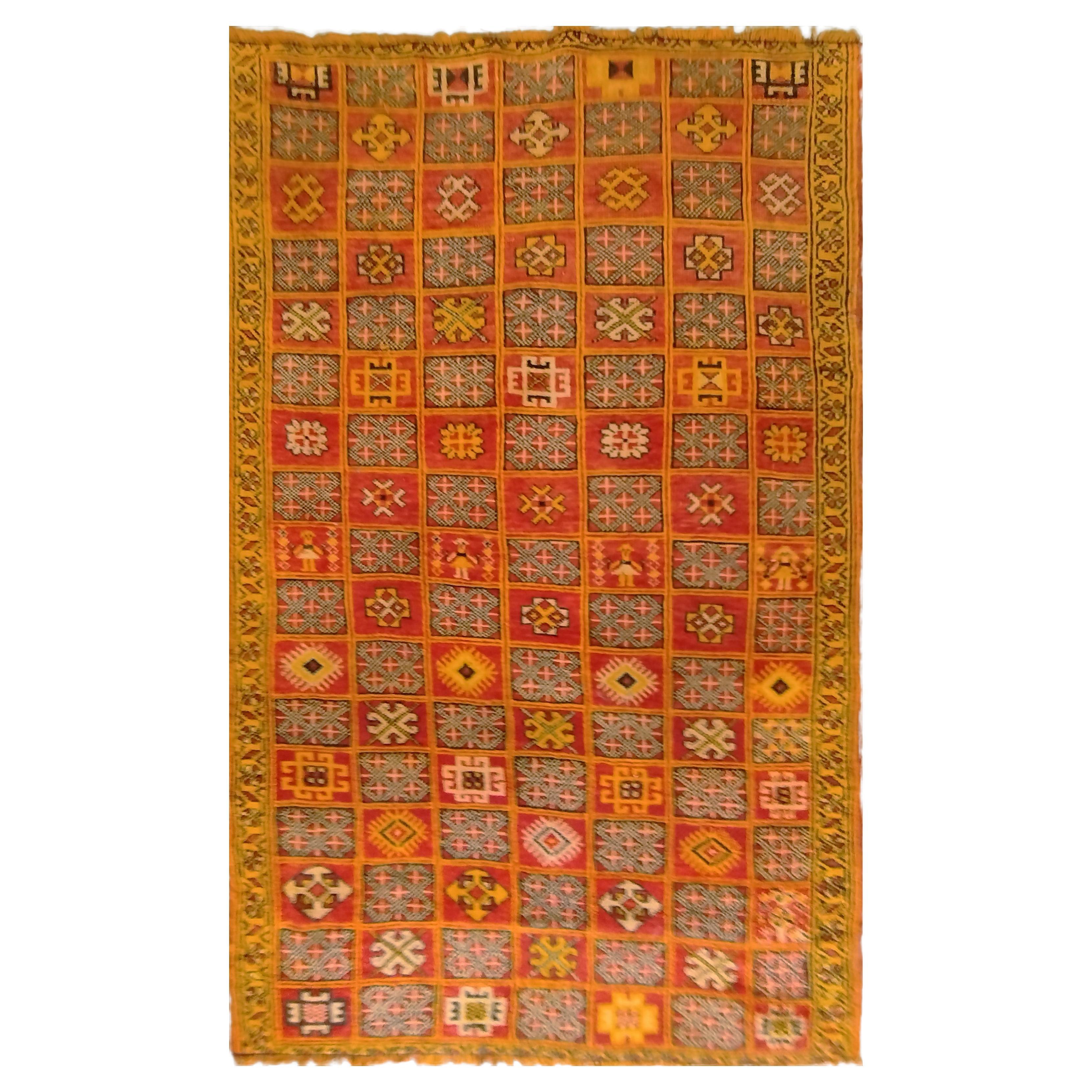 Tappeto africano del 1950 circa - 1m85x1m15 - No. 953