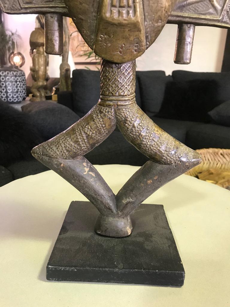 Hammered African Sculpture Kota Reliquary Figure