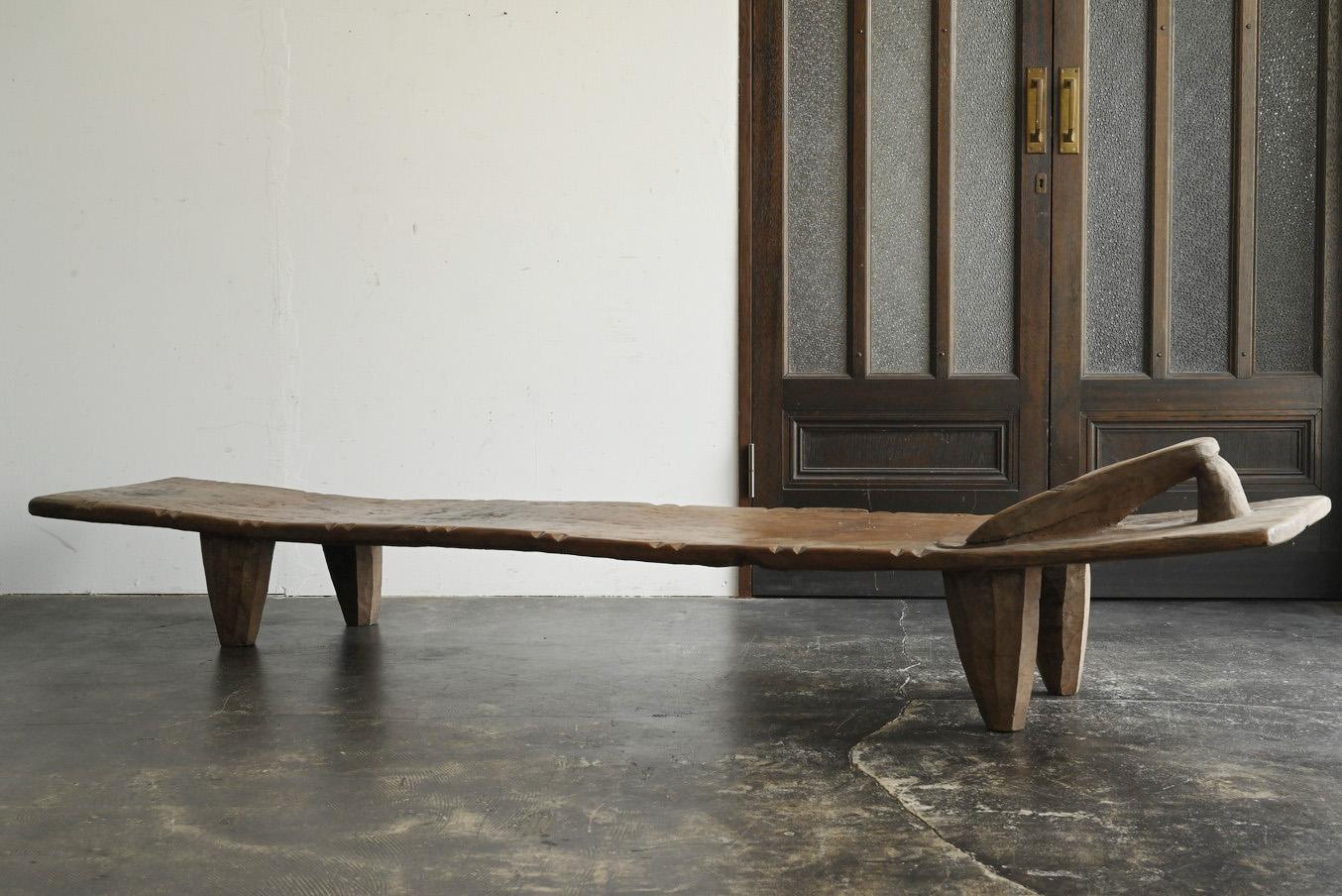 African Senufo bed/20th century/low table For Sale 3