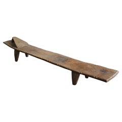 African Senufo bed/20th century/low table