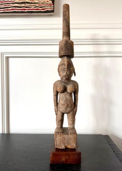 African Senufo Divination Statue from Cote d'Ivoire