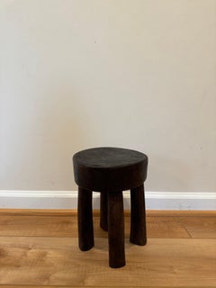 Sgabello rotondo africano Senufo