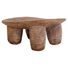 African "Senufo" Stool Hand Carved - Ivory Coast