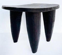 Afrikanischer Senufo-Hocker oder Tisch aus Cote d'Ivoire, spätes 20. Jahrhundert