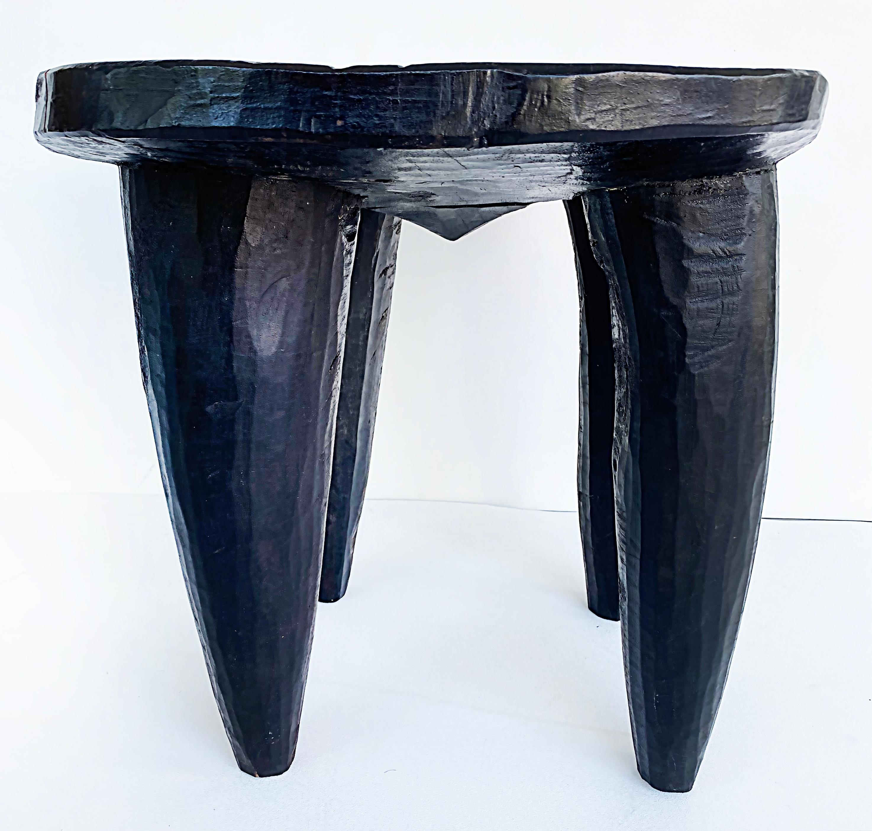African Senufo Stool or Table from Cote d'Ivoire, Late 20th Century For Sale 1