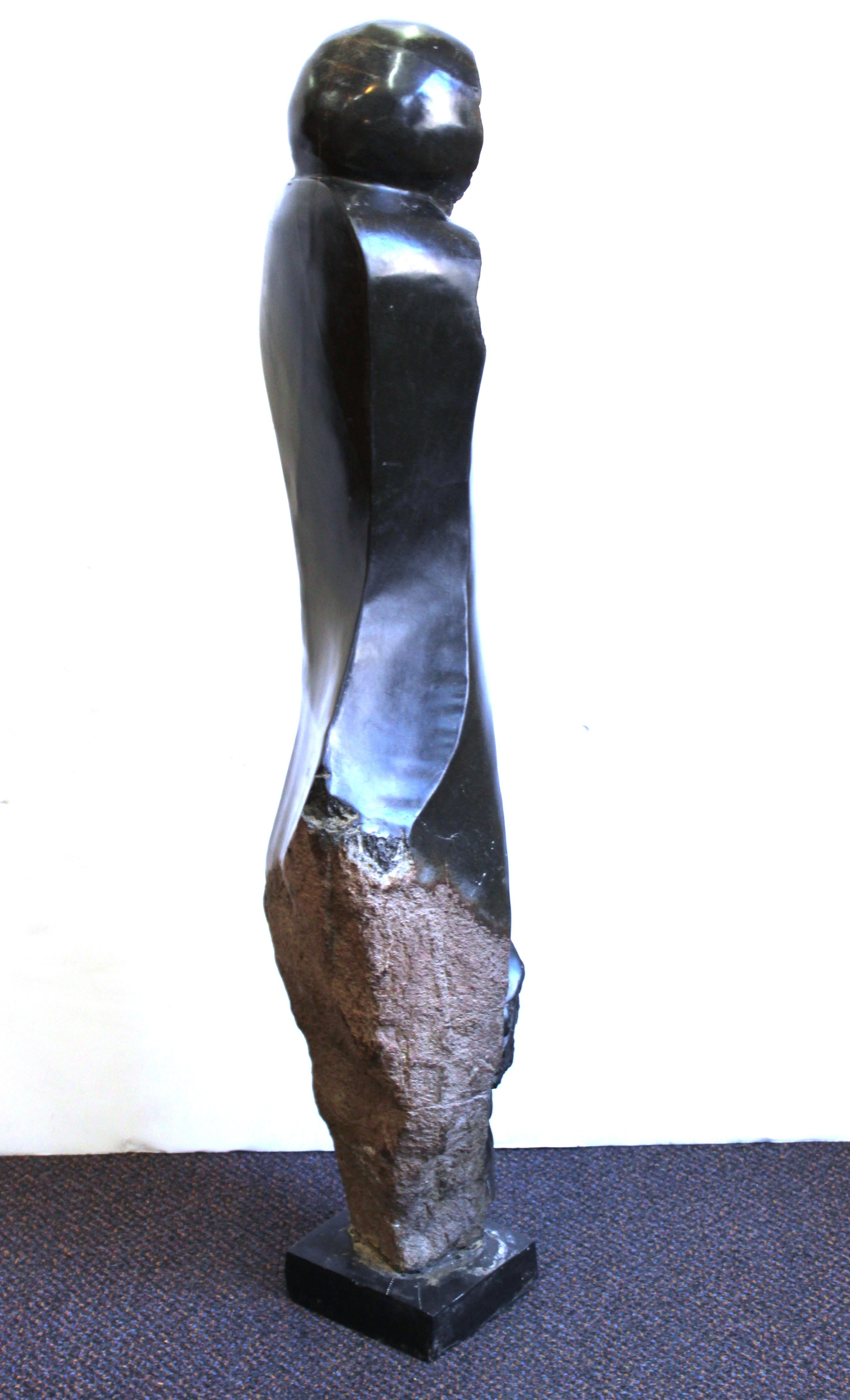 African Shona Modern Abstract Carved Stone Sculpture at 1stDibs stone