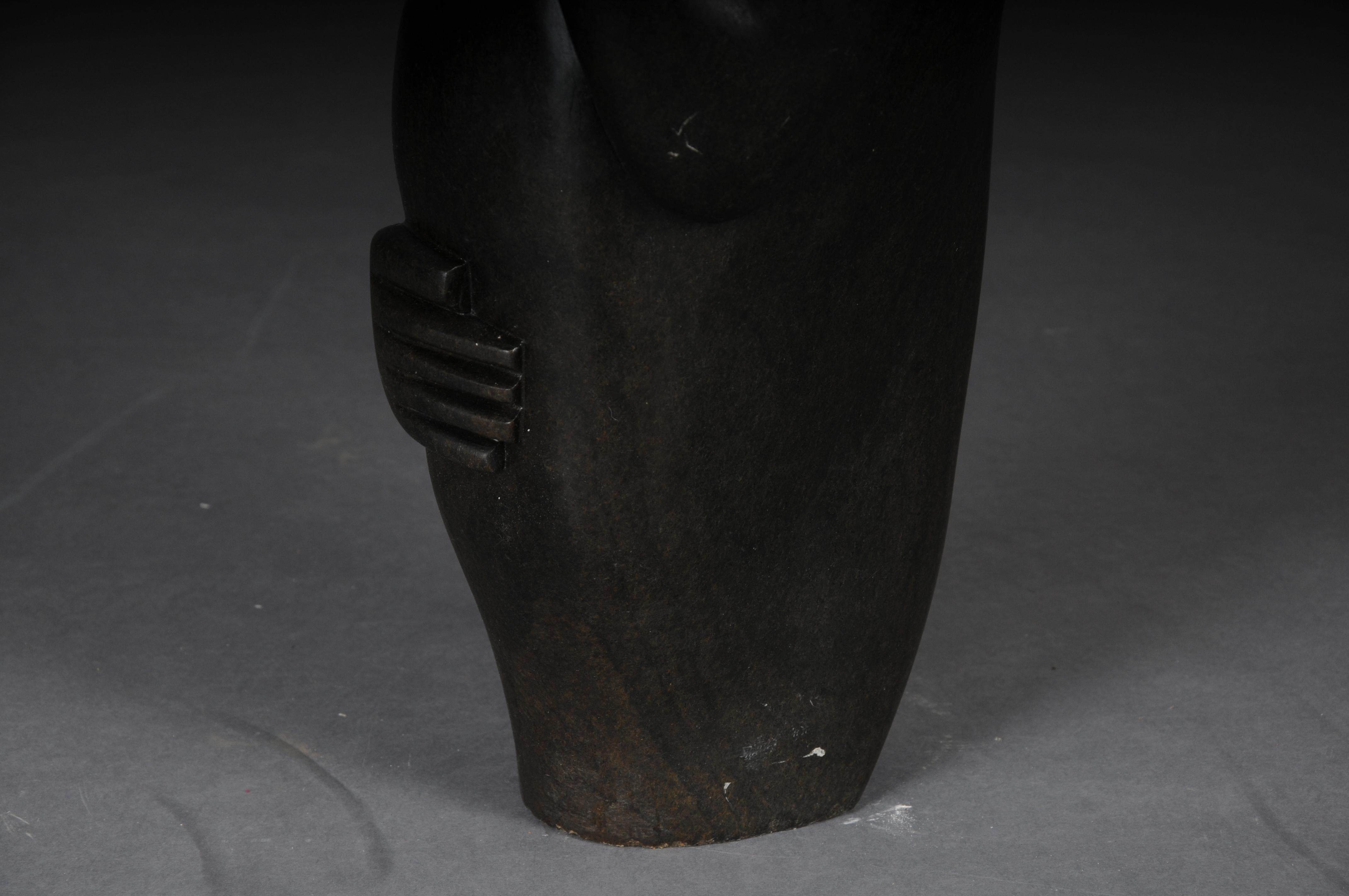 African Shona Sculpture sign M. Jamba Simbabwe 1955 For Sale 4