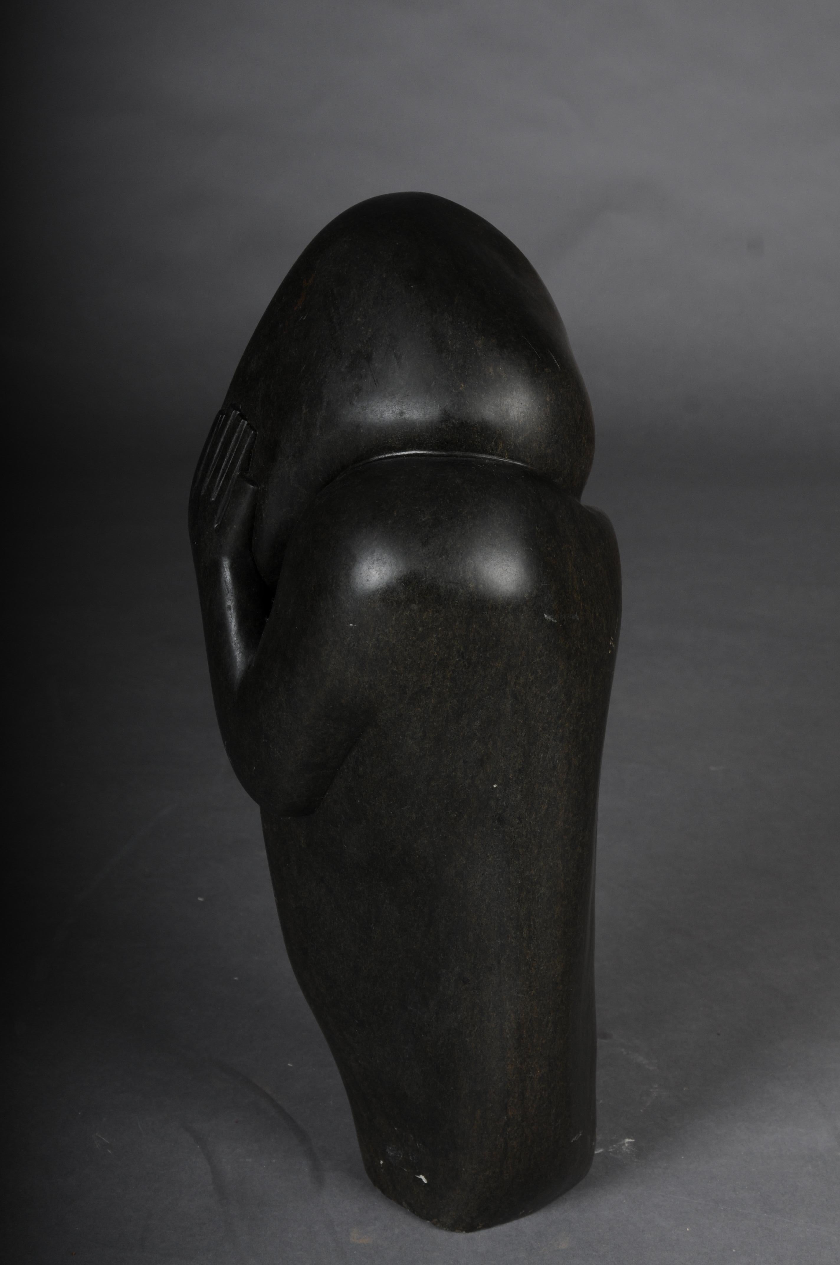 African Shona Sculpture sign M. Jamba Simbabwe 1955 For Sale 7