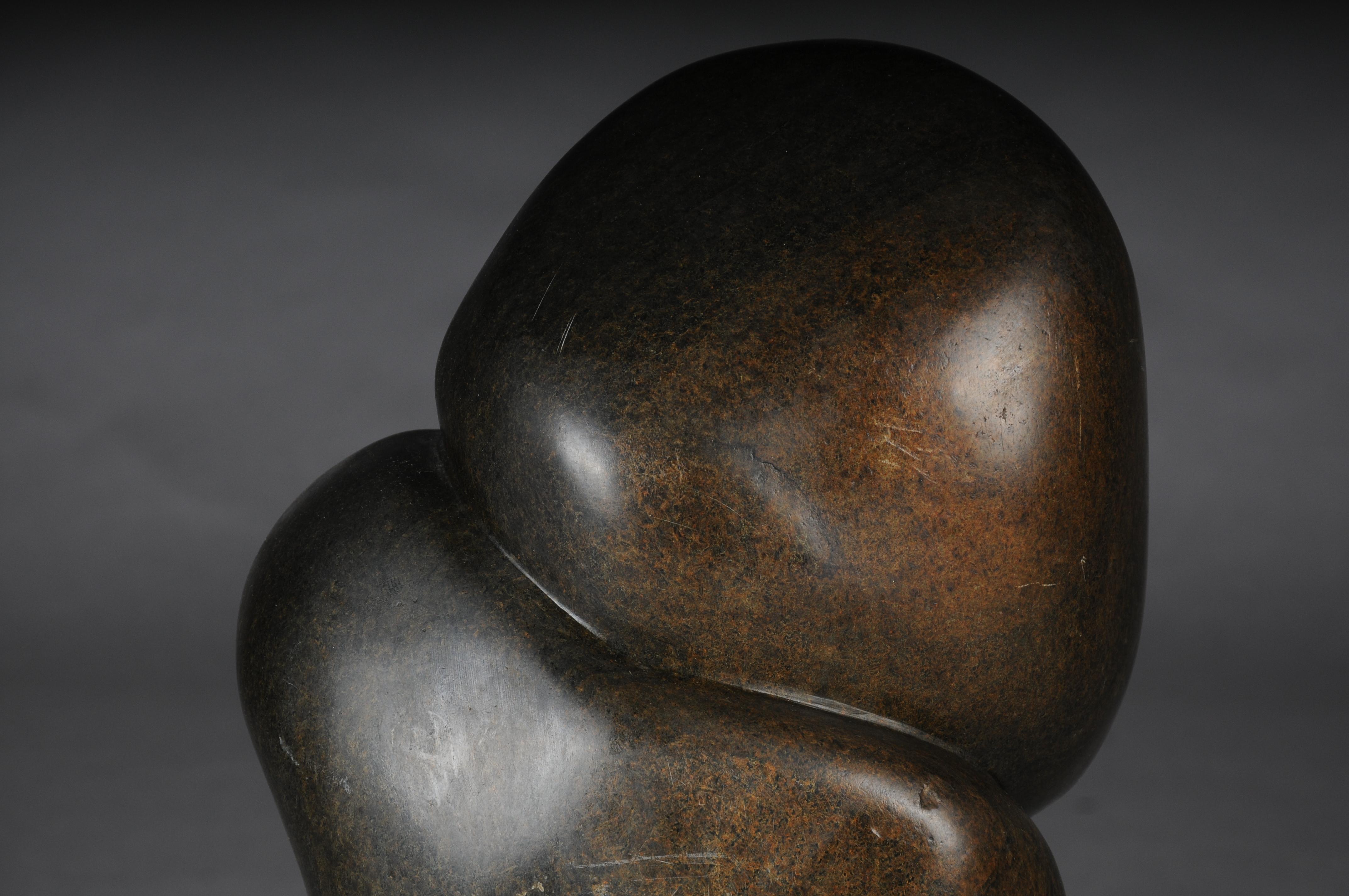 African Shona Sculpture sign M. Jamba Simbabwe 1955 For Sale 9