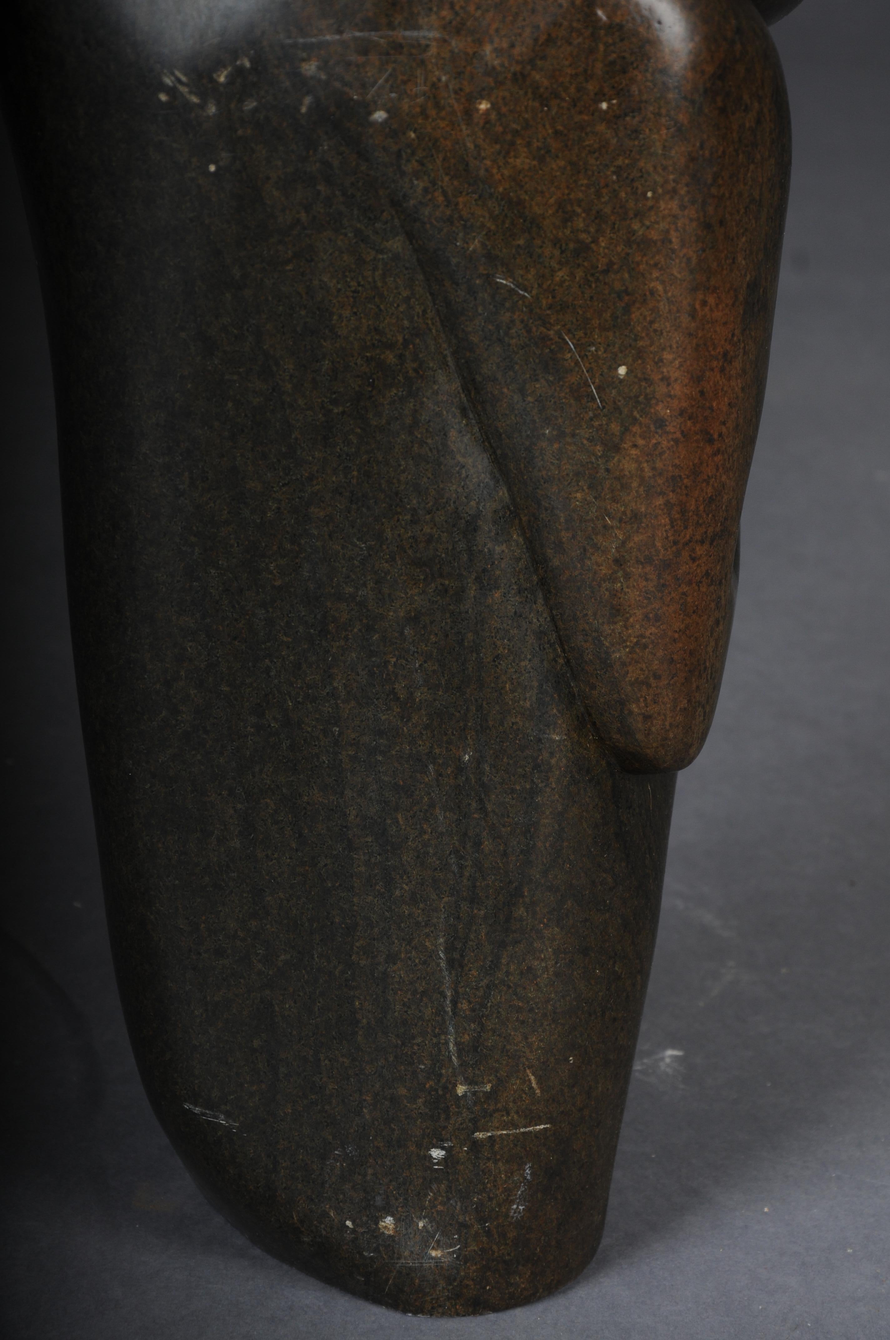 African Shona Sculpture sign M. Jamba Simbabwe 1955 For Sale 10