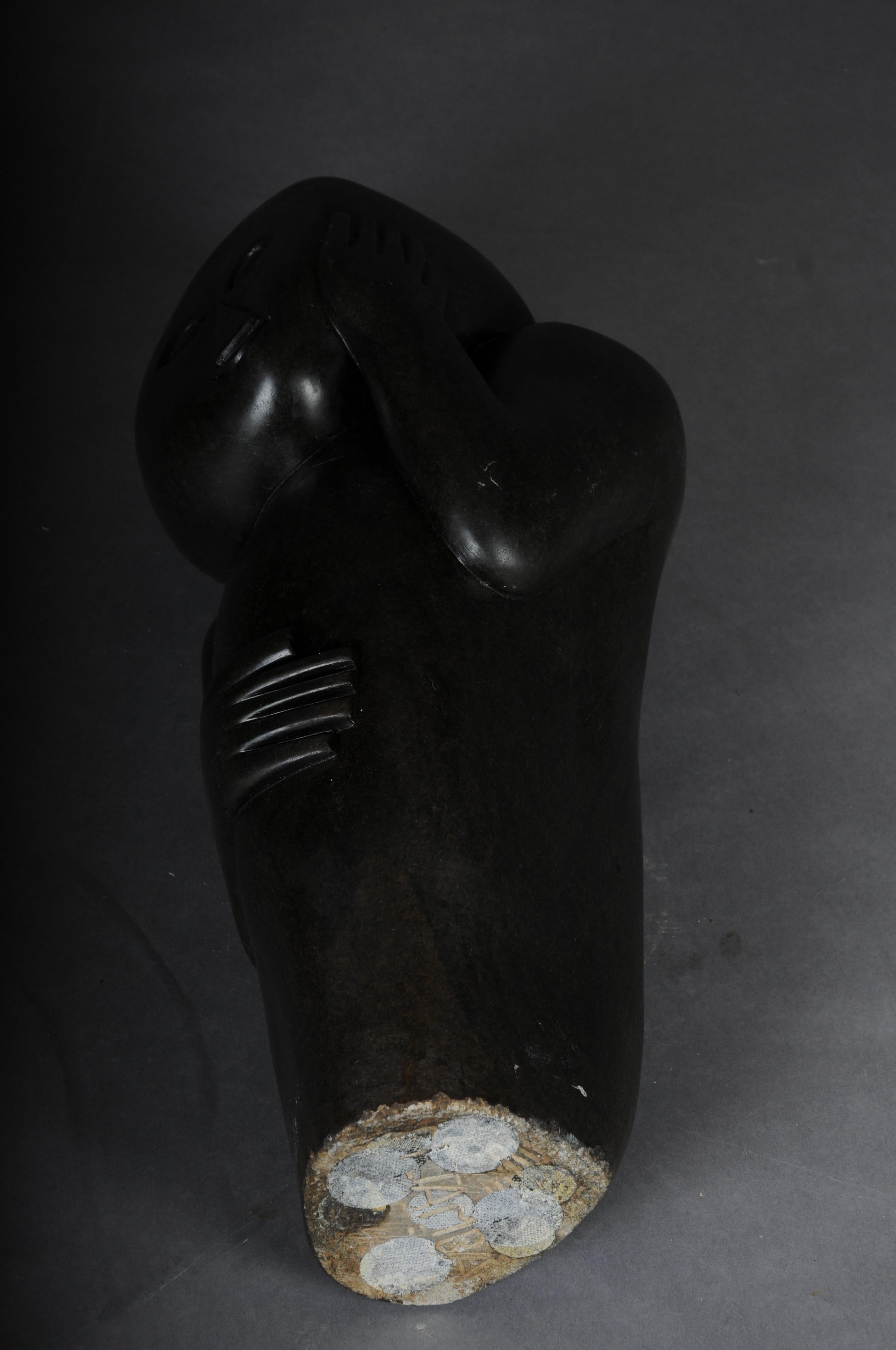 African Shona Sculpture sign M. Jamba Simbabwe 1955 For Sale 12