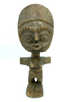 African Statue Allegory of Fertility Ashanti Art