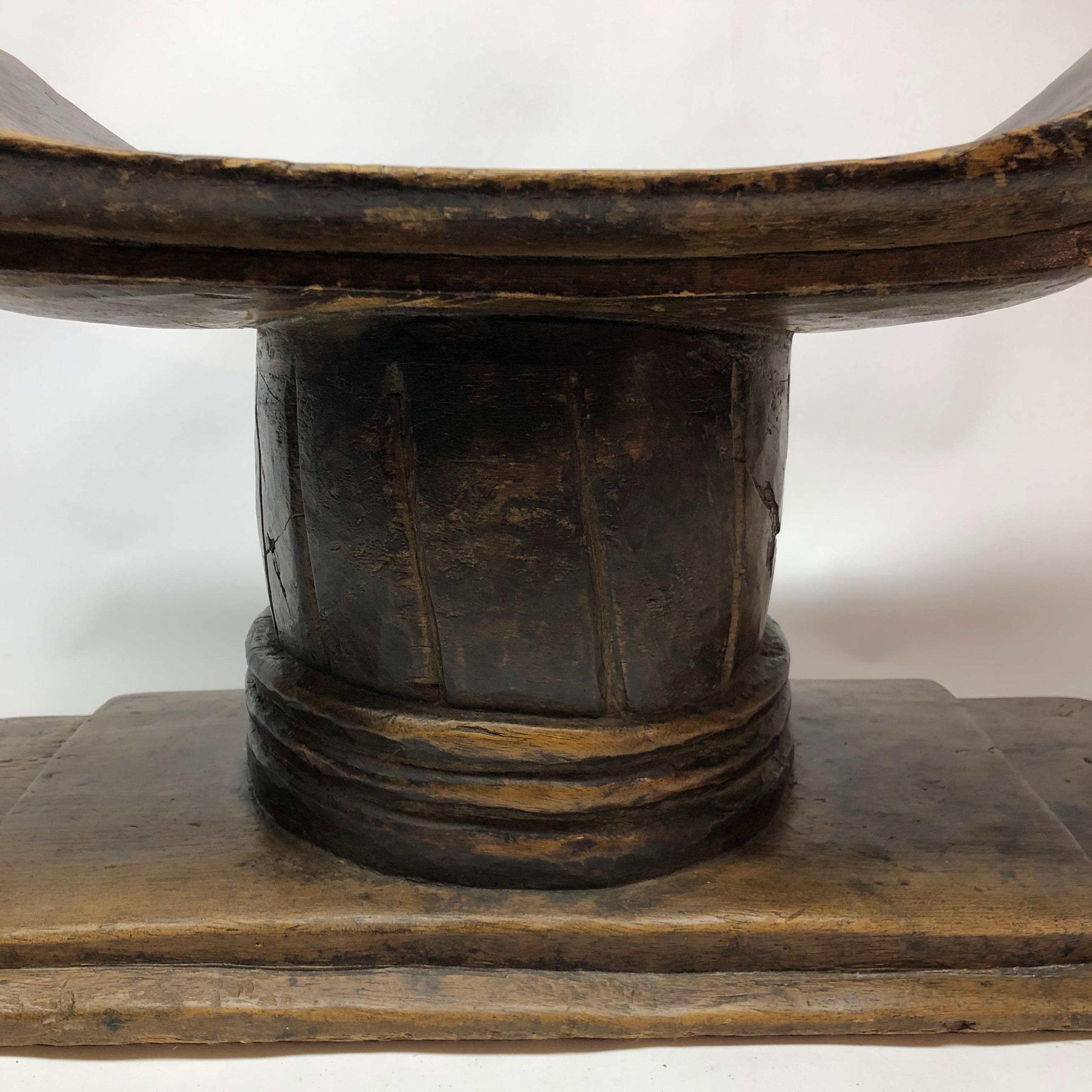 Ashanti tribal stool from Ghana.