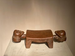 African Stool-Headrest