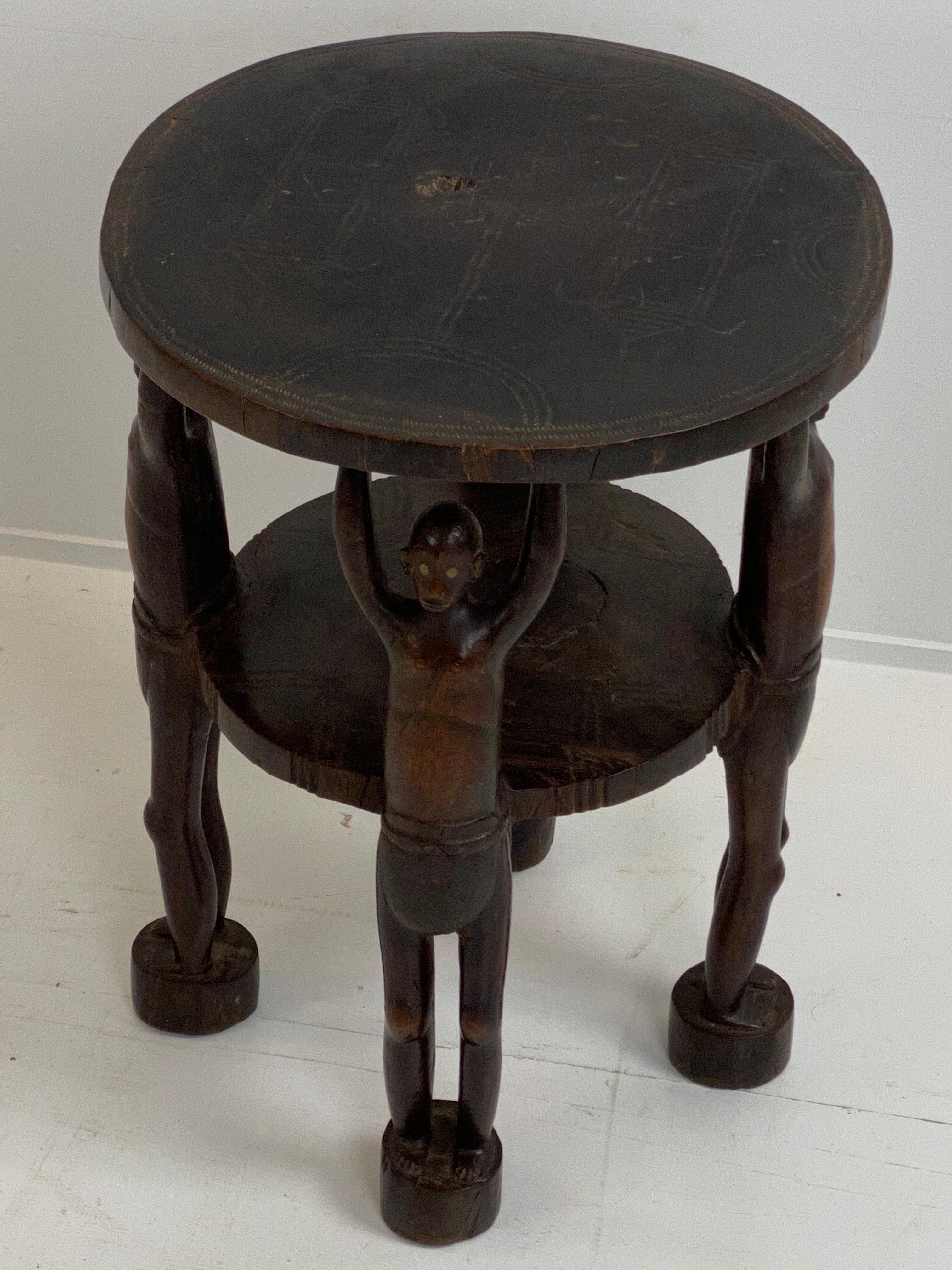 Antique African Stool, Congo For Sale 1