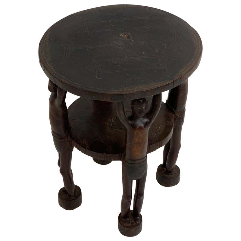 Authentic African Stool Ancient African Wooden Stool For Sale at 1stDibs | african wood stool ...
