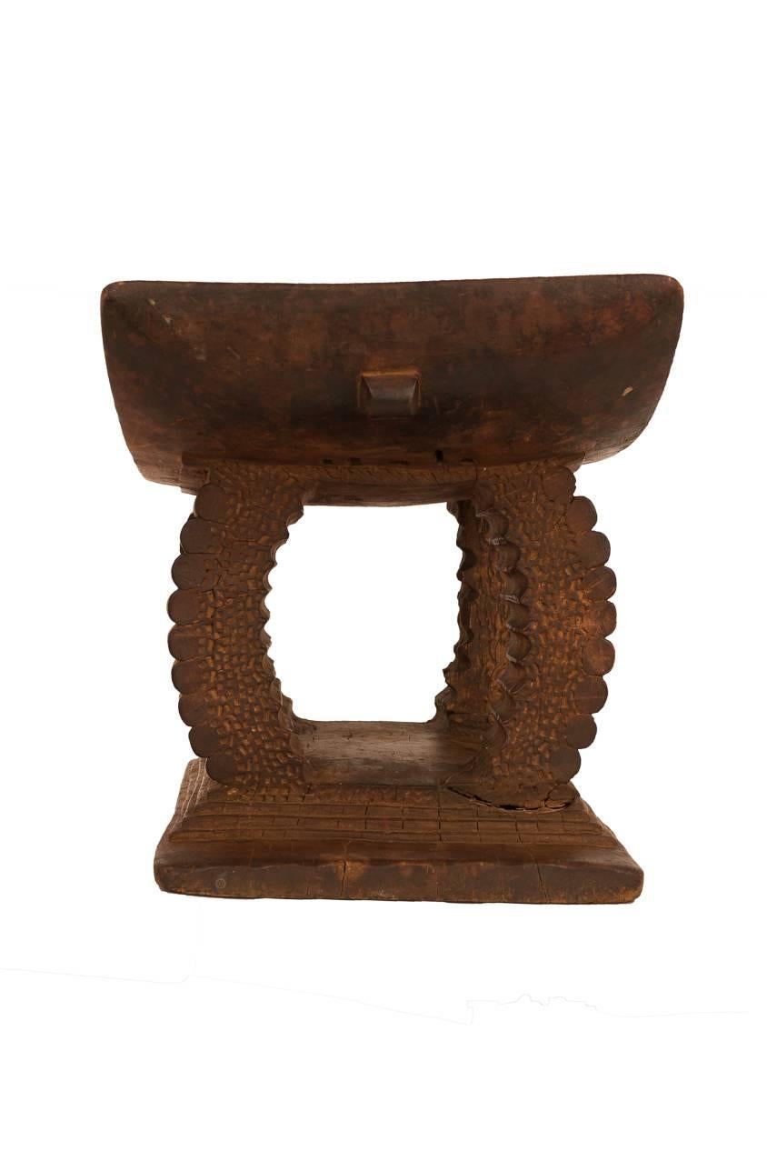 An Ashanti African Stool  In Good Condition In New York, NY