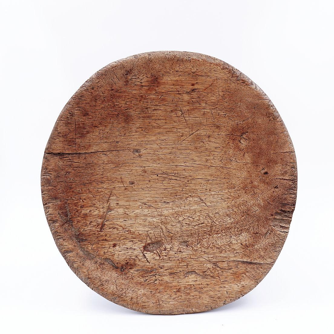 Afrikanischer TONGA-Hocker mit Griff - 20. Jahrhundert (Stammeskunst) im Angebot