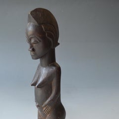 African Tribal Art Fine Baule figure