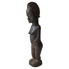 Antique African Tribal Art Fine Baule figure