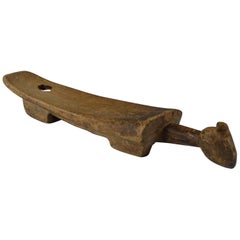 African Tribal Art Fine Old Lobi Stool or Headrest
