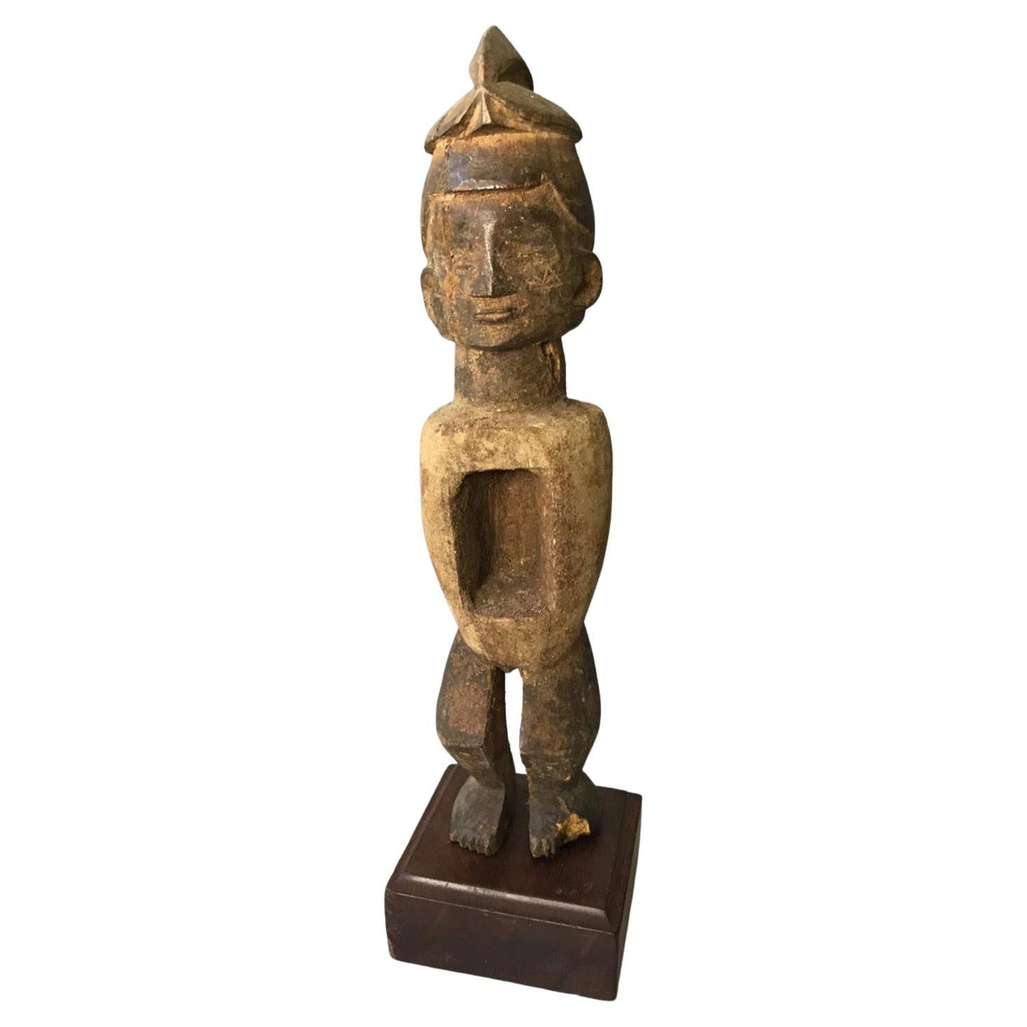 African Tribal Art Fine Teke Figure Congo Schleger Ex Sothebys
