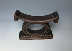 African Tribal Art Fine Zulu Repose-nuque Repose-tte Afrique du Sud
