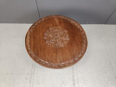 African tribal art side table, 1960s