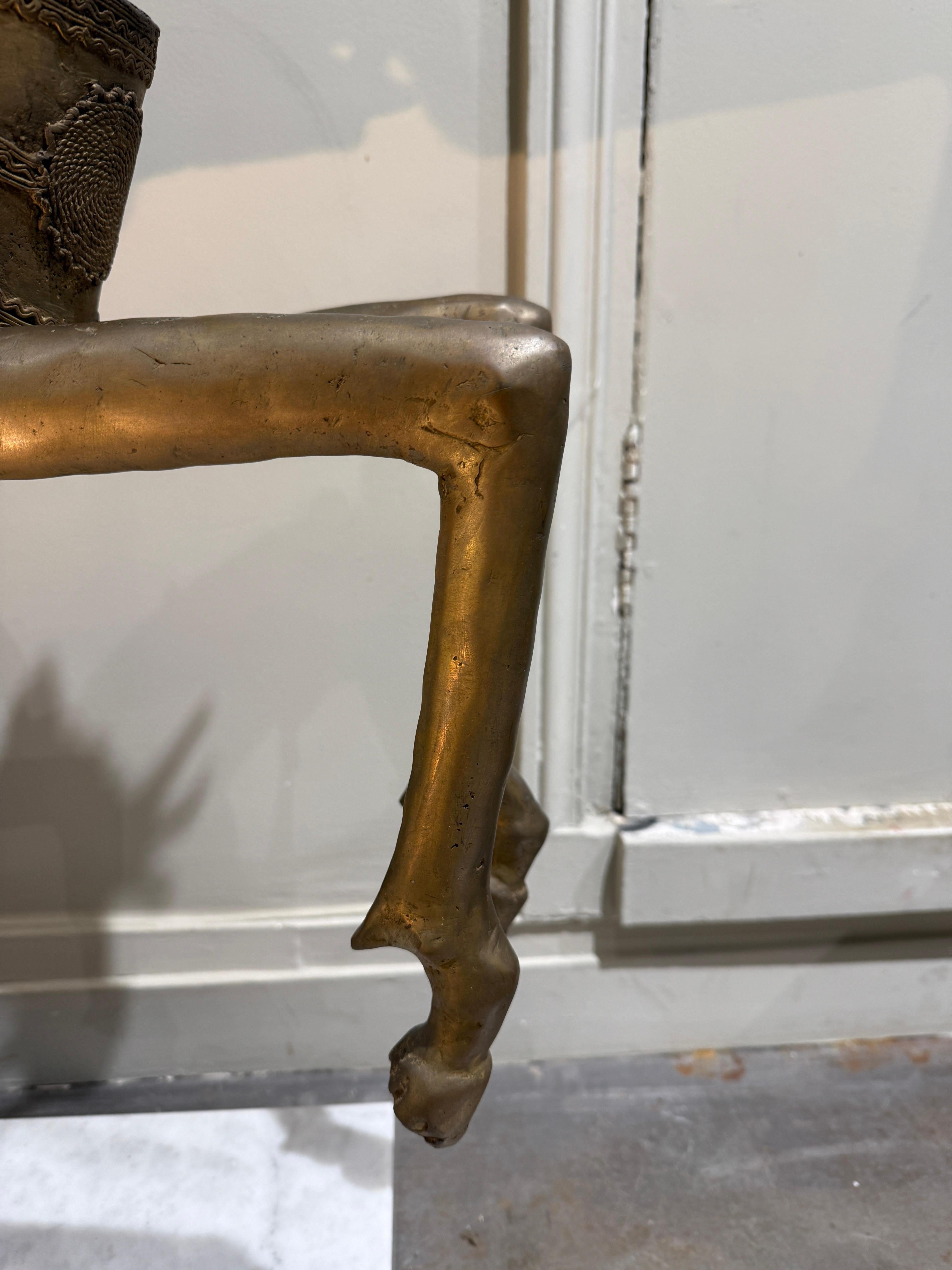 Scultura tribale africana in bronzo - 1960 circa In condizioni buone in vendita a PARIS, FR