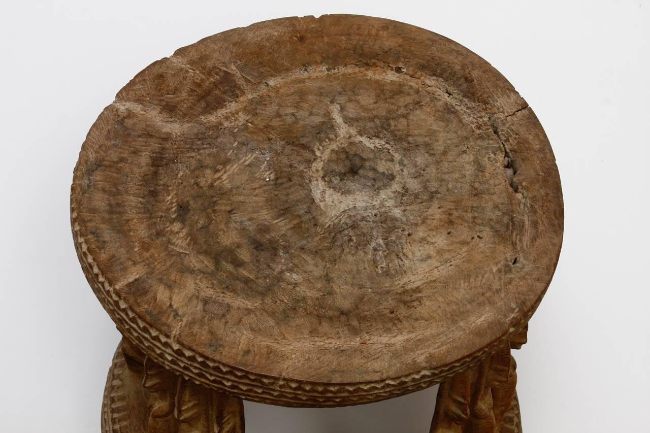 20th Century African Carved Stool or Drinks Table