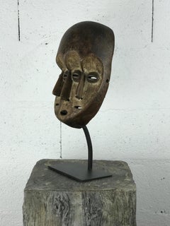 Three-Faced Tribal Mask – We (Guéré) / Dan, Ivory Coast – circa 1940–1960