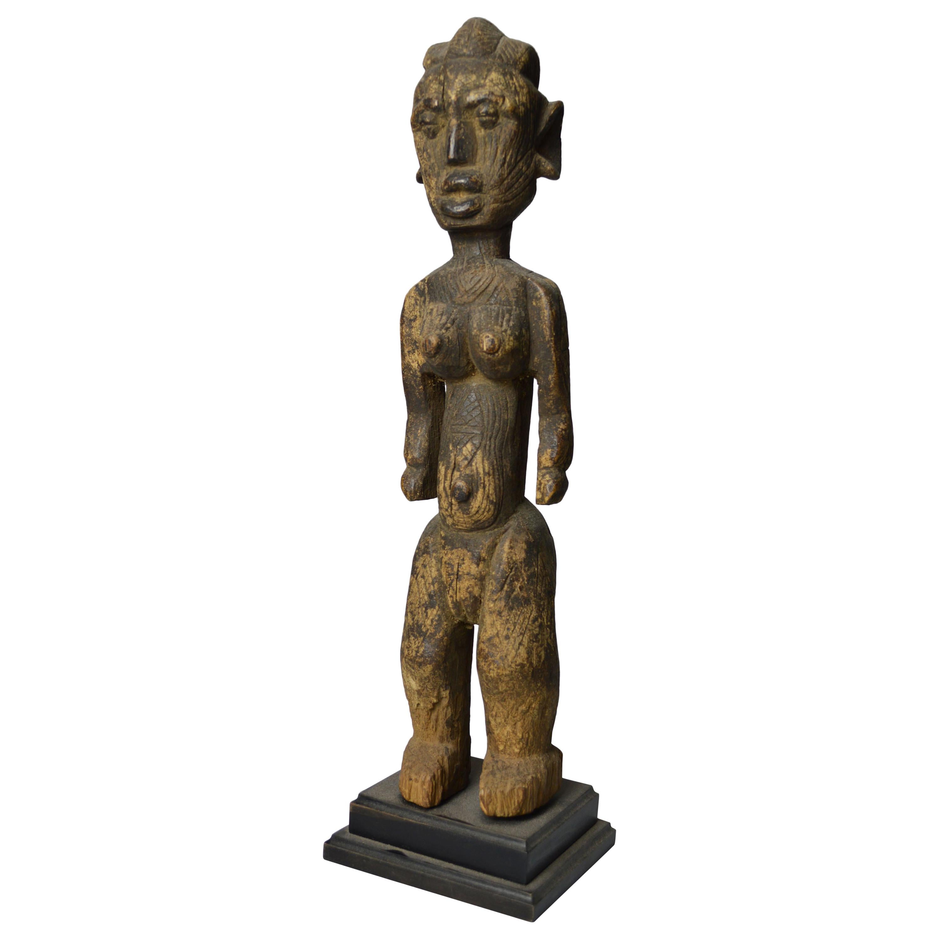 African Tribal art Rare Himbi Fetish Figure Benue River Nigeria For Sale