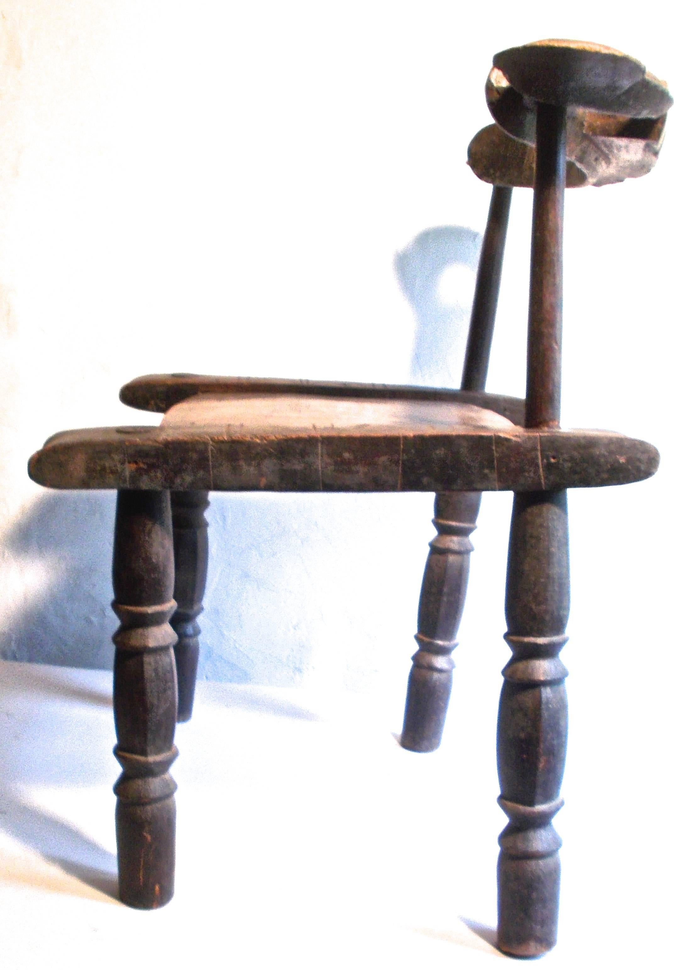 african tribal chair