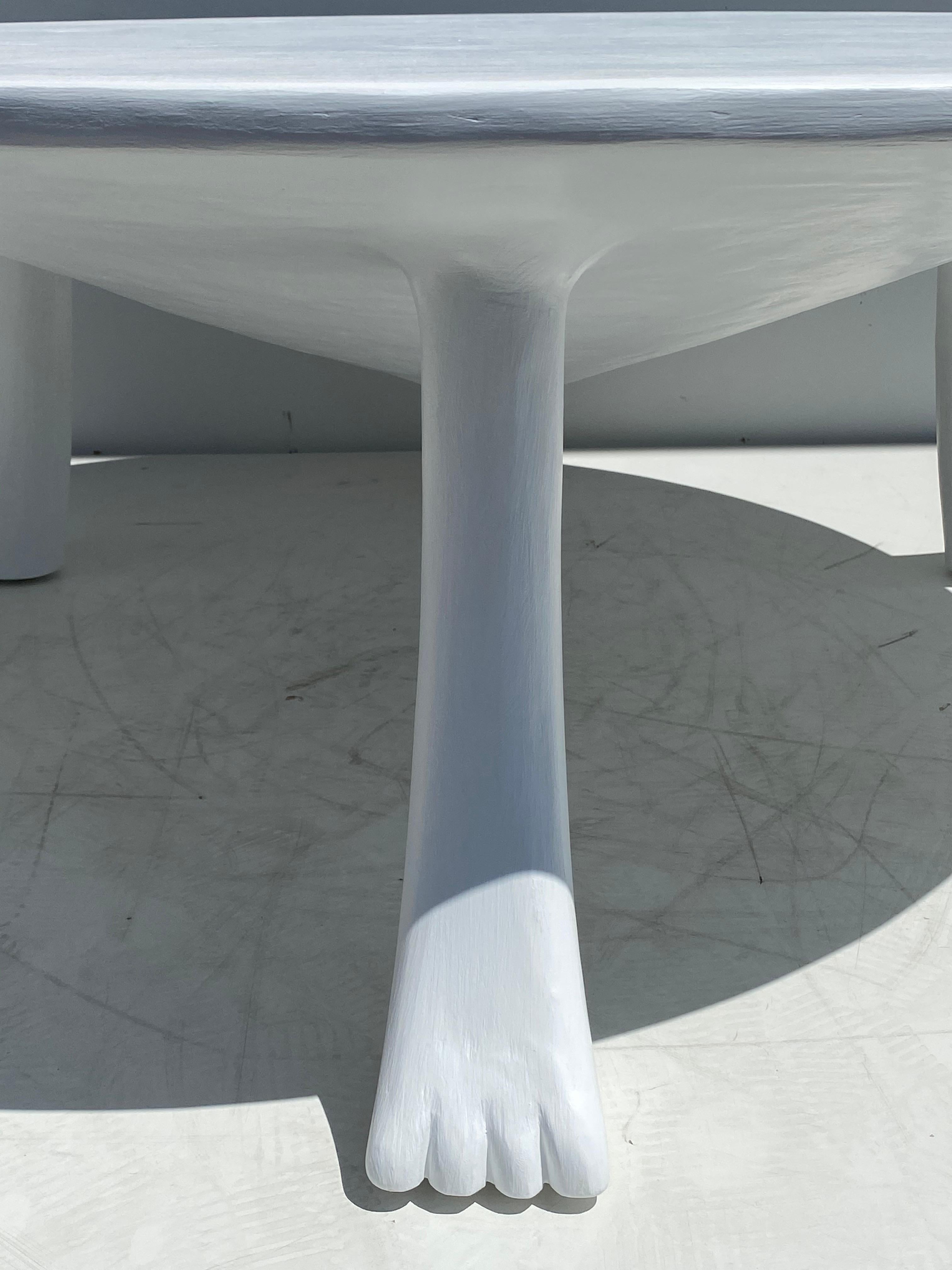 African Tribal Table in Plaster 5