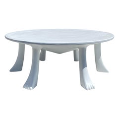 African Tribal Table in Plaster