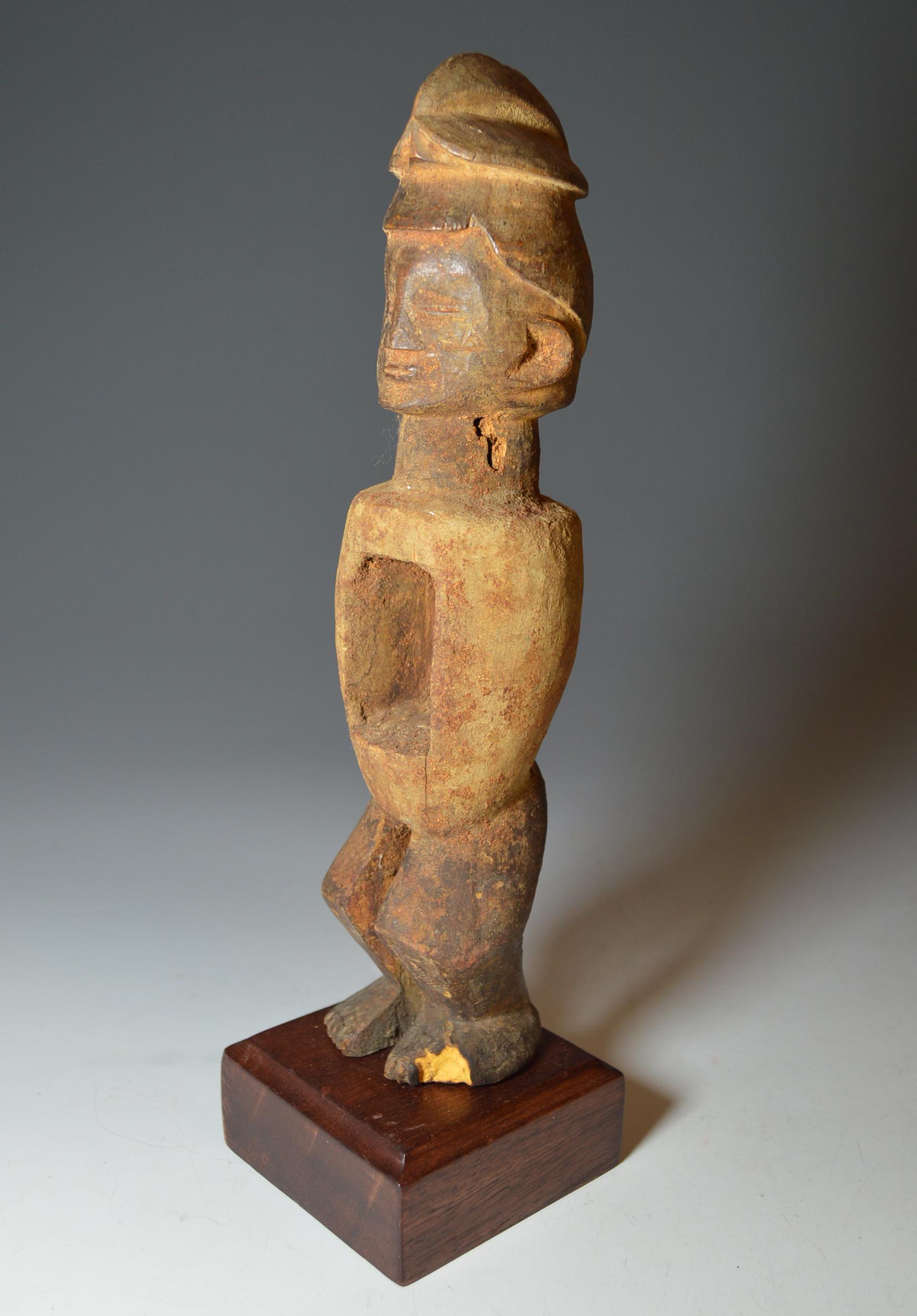 Congolese African Tribal Teke Figure Ex Sothebys For Sale
