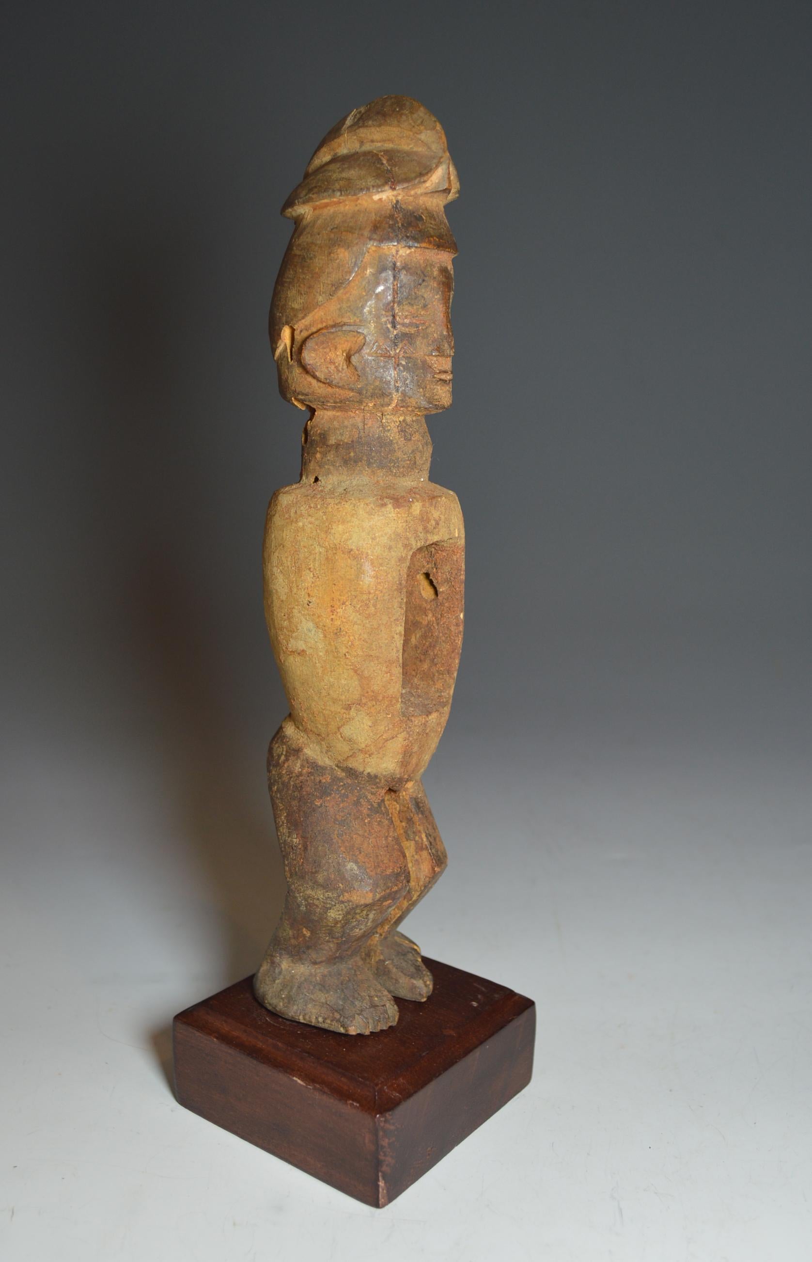 African Tribal Teke Figure Ex Sothebys In Good Condition For Sale In London, GB