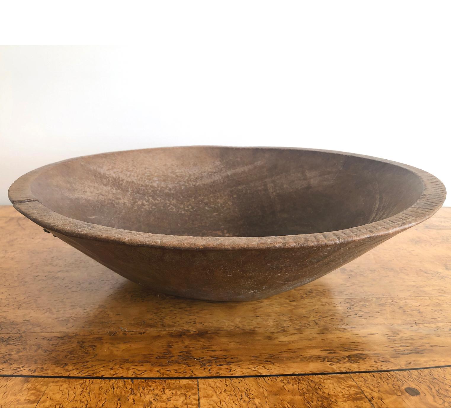 African Tribal Utilitarian Bowl from the Karo or Gala People in Ethiopia 4